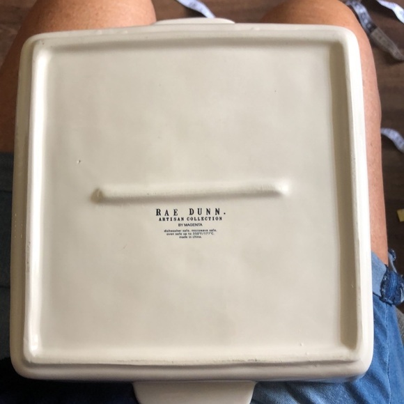 Rae Dunn LET’S EAT dish - Picture 5 of 7